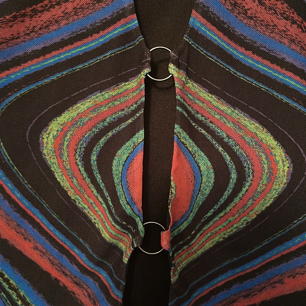 Afrm Crop Multi Color Top Size S/P - image 6